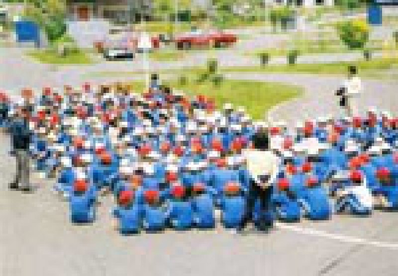 二輪車の安全運転教室